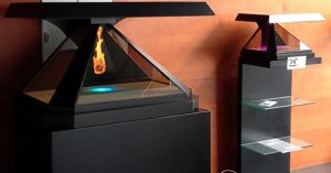 نمایشگر سه بعدی تجهیزات نمایشگاهی نمایشگر-نمایشگر سه بعدی-تکنولوژی تبلیغات