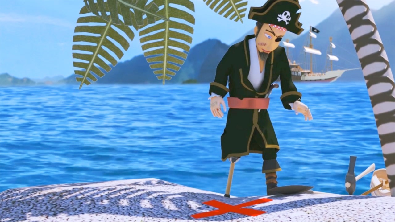 انیمیشن کاپیتان دزد دریایی